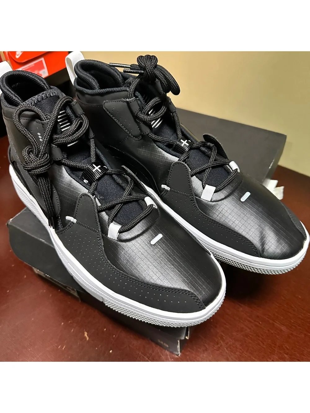 Air Jordan Meta-Morph Utility Black New Basketball Sneakers 13M/14.5W BV5936-001